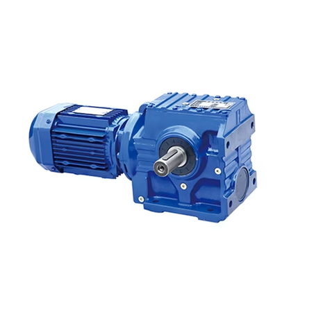 E Series Hollow Output Shaft Helical Worm Gearbox Reducer